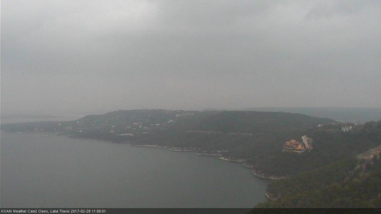 Lake Travis webcam, February 28, 2017 10:35 AM CT