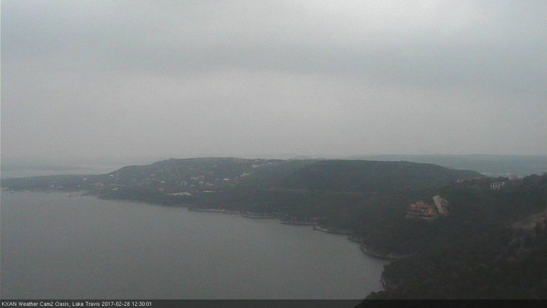 Lake Travis webcam, February 28, 2017 11:35 AM CT