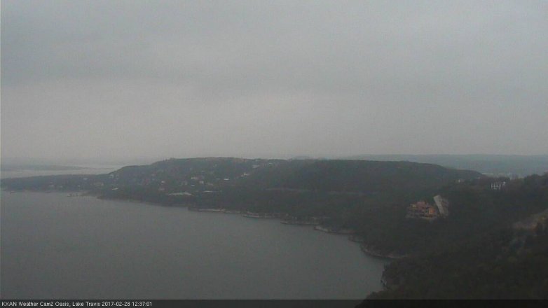 Lake Travis webcam, February 28, 2017 12:00 PM CT