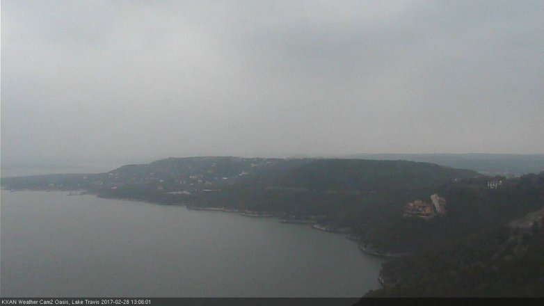 Lake Travis webcam, February 28, 2017 12:25 PM CT