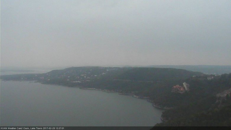Lake Travis webcam, February 28, 2017 12:50 PM CT