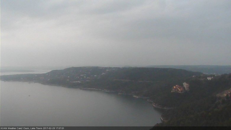Lake Travis webcam, February 28, 2017 4:10 PM CT