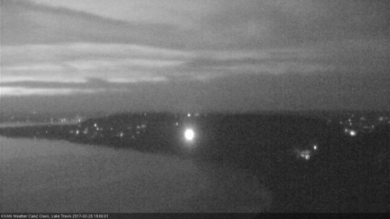 Lake Travis webcam, February 28, 2017 6:05 PM CT