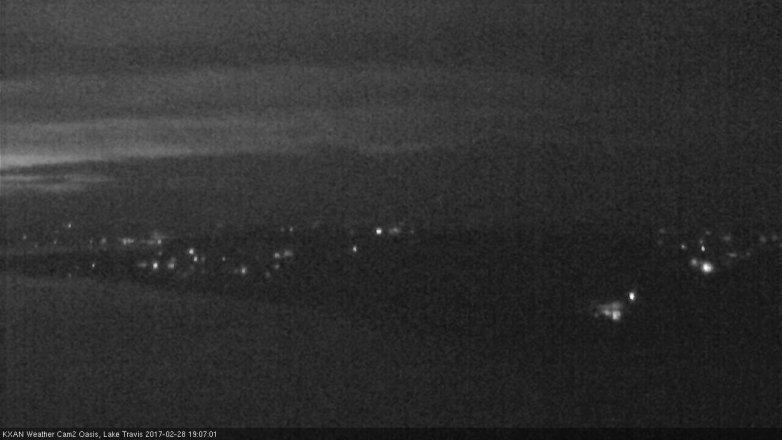 Lake Travis webcam, February 28, 2017 6:35 PM CT