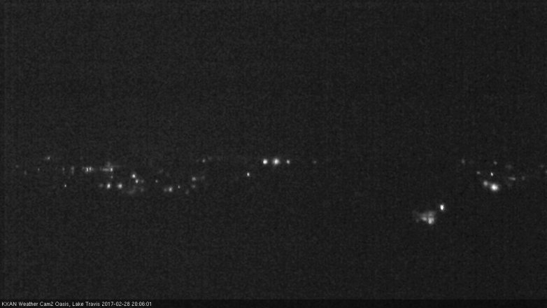 Lake Travis webcam, February 28, 2017 7:25 PM CT