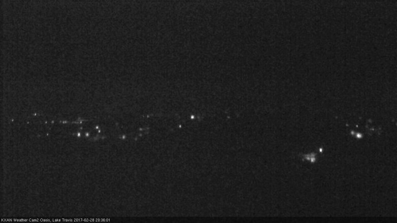 Lake Travis webcam, February 28, 2017 7:55 PM CT
