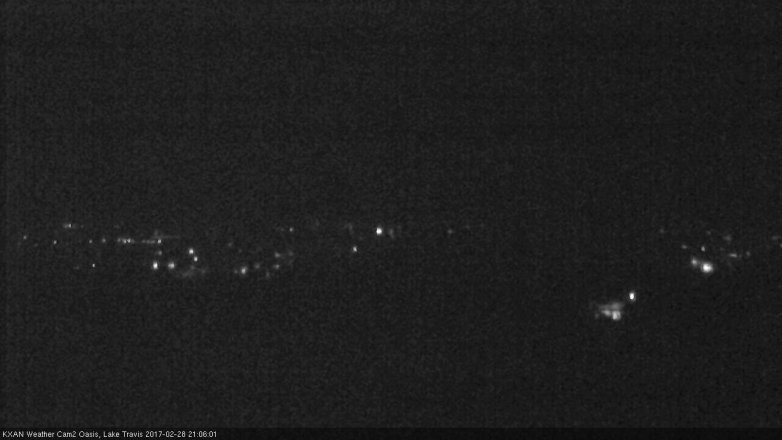 Lake Travis webcam, February 28, 2017 8:35 PM CT