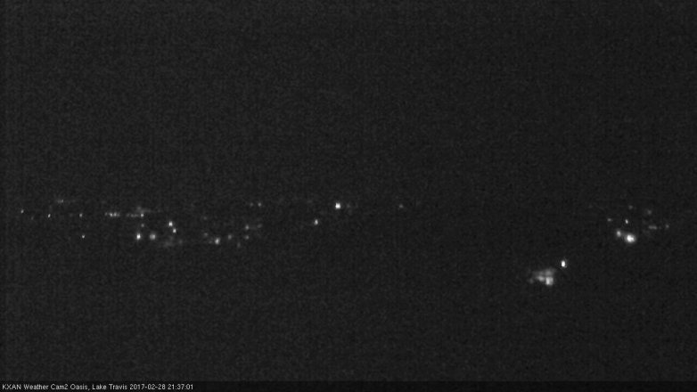 Lake Travis webcam, February 28, 2017 8:40 PM CT