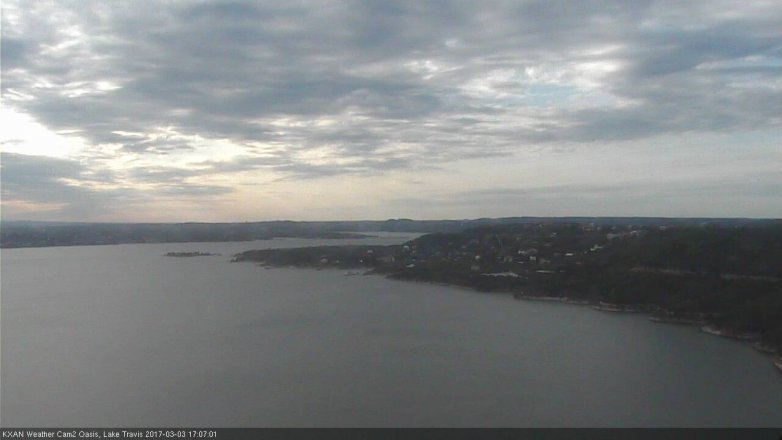 Lake Travis webcam, March 3, 2017 4:20 PM CT