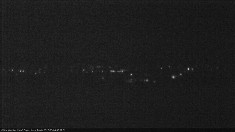 Lake Travis webcam, March 3, 2017 12:00 AM CT