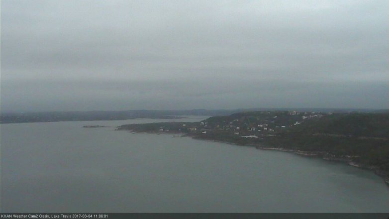 Lake Travis webcam, March 4, 2017 10:20 AM CT