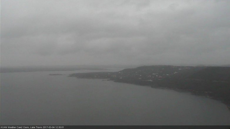 Lake Travis webcam, March 4, 2017 12:00 PM CT
