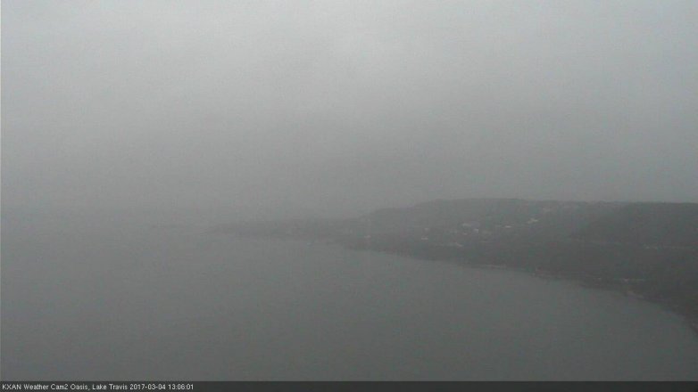 Lake Travis webcam, March 4, 2017 12:20 PM CT
