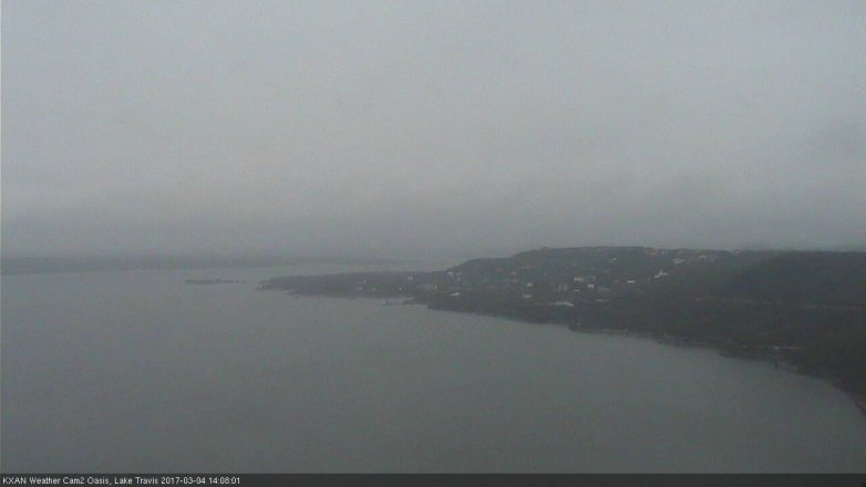 Lake Travis webcam, March 4, 2017 1:30 PM CT