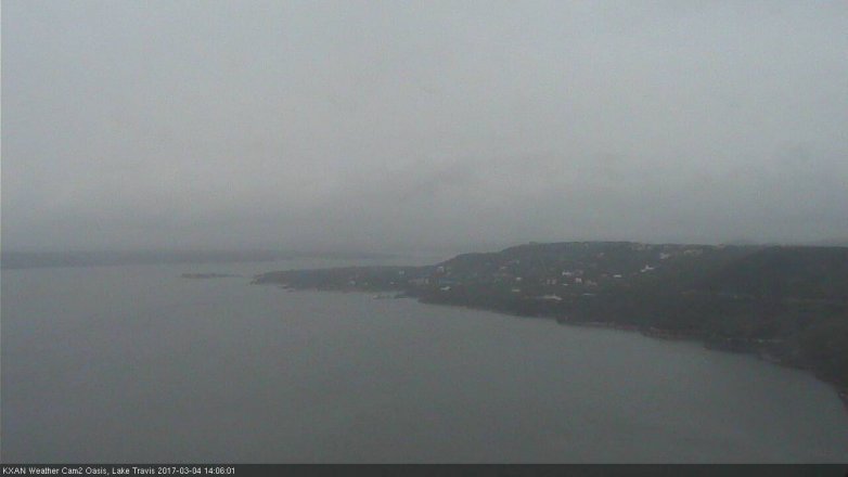 Lake Travis webcam, March 4, 2017 1:35 PM CT