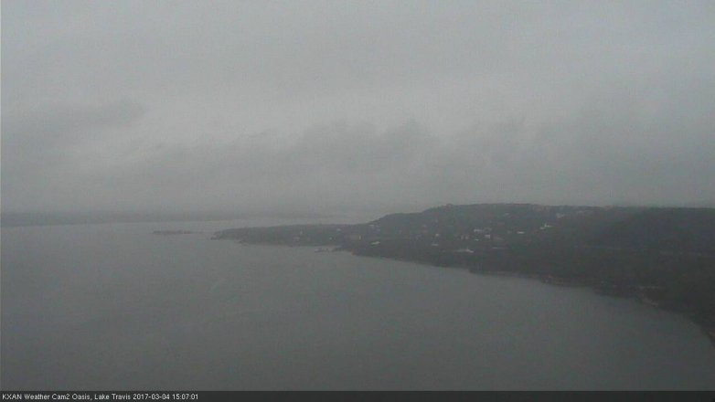 Lake Travis webcam, March 4, 2017 2:35 PM CT