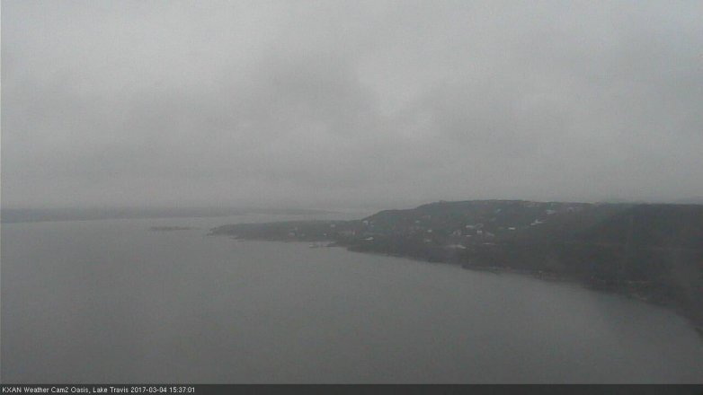 Lake Travis webcam, March 4, 2017 2:55 PM CT