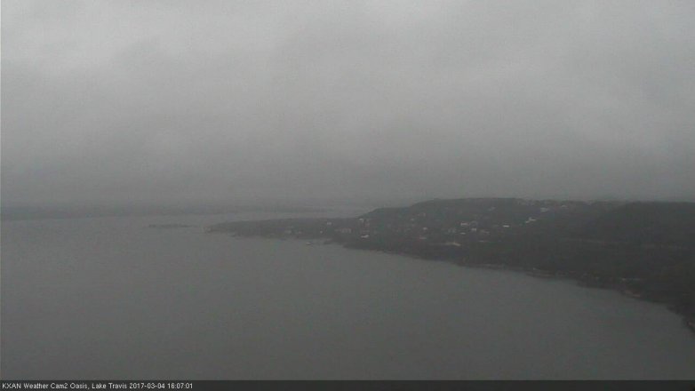Lake Travis webcam, March 4, 2017 3:10 PM CT