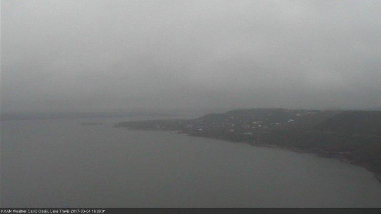 Lake Travis webcam, March 4, 2017 3:15 PM CT