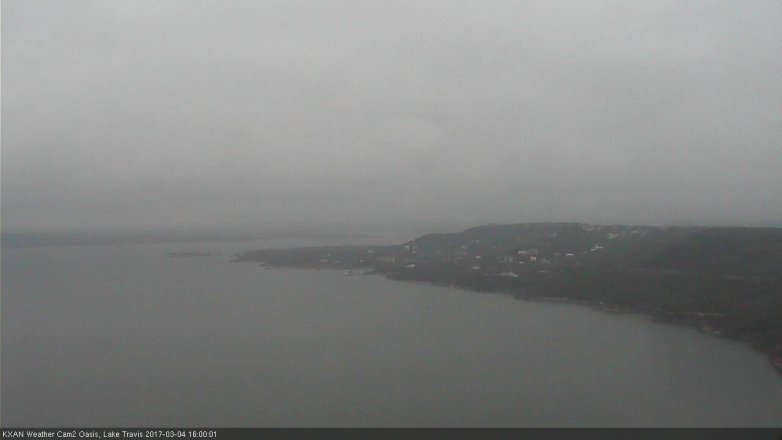 Lake Travis webcam, March 4, 2017 3:30 PM CT
