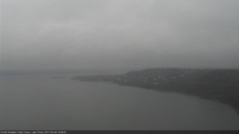 Lake Travis webcam, March 4, 2017 3:35 PM CT