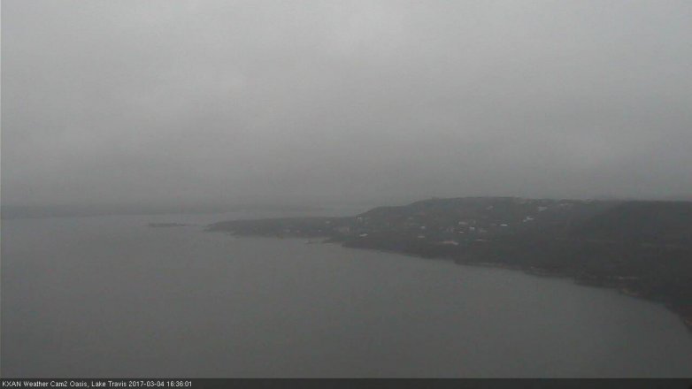 Lake Travis webcam, March 4, 2017 3:50 PM CT