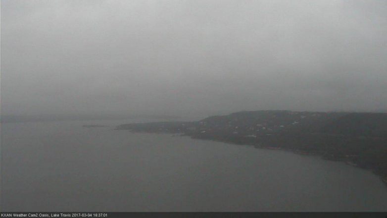 Lake Travis webcam, March 4, 2017 4:00 PM CT