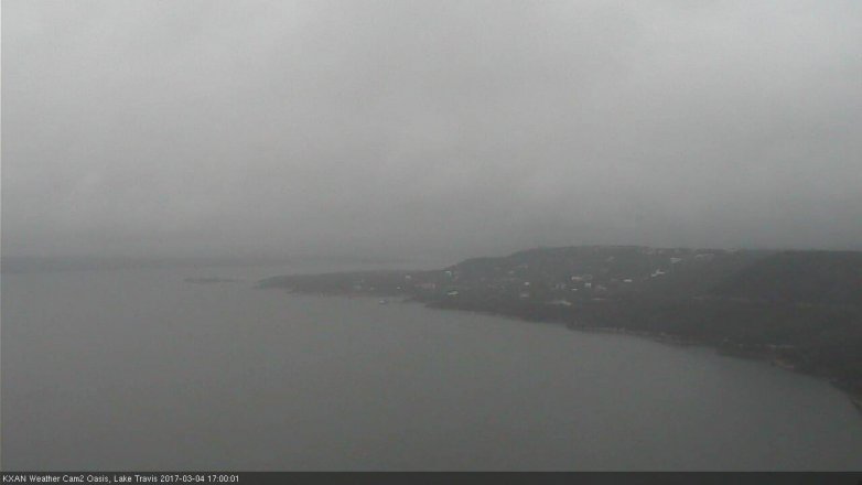 Lake Travis webcam, March 4, 2017 4:20 PM CT