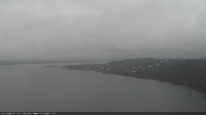 Lake Travis webcam, March 4, 2017 4:35 PM CT