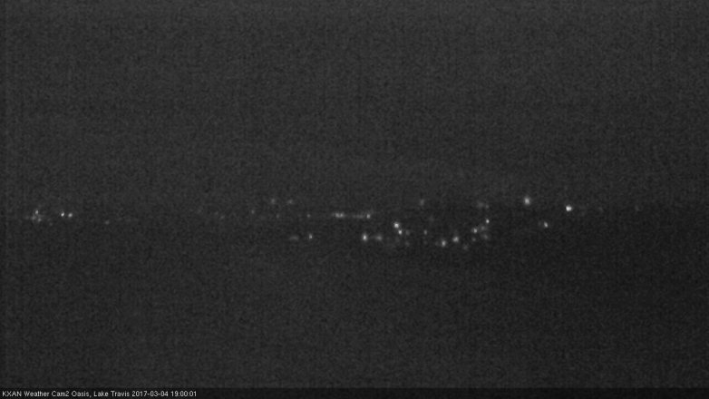 Lake Travis webcam, March 4, 2017 6:15 PM CT