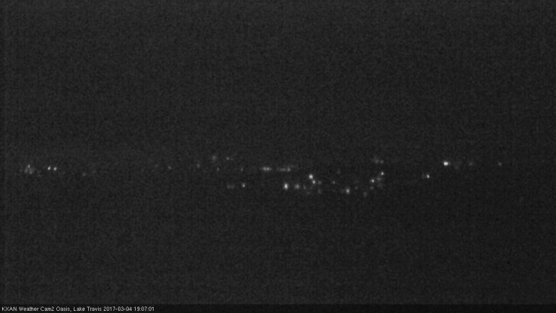 Lake Travis webcam, March 4, 2017 6:20 PM CT