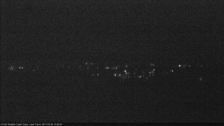 Lake Travis webcam, March 4, 2017 6:30 PM CT