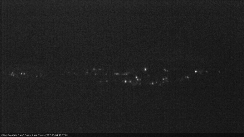 Lake Travis webcam, March 4, 2017 7:00 PM CT
