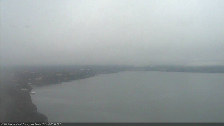 Lake Travis webcam, March 5, 2017 10:05 AM CT