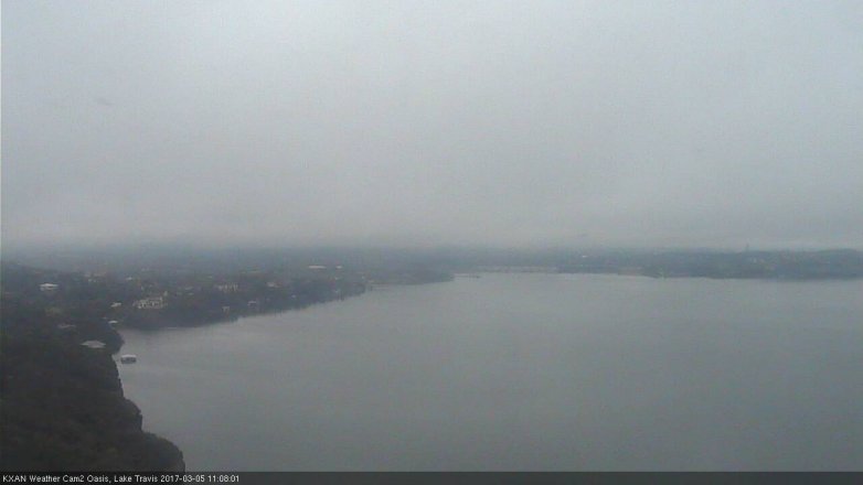 Lake Travis webcam, March 5, 2017 10:35 AM CT