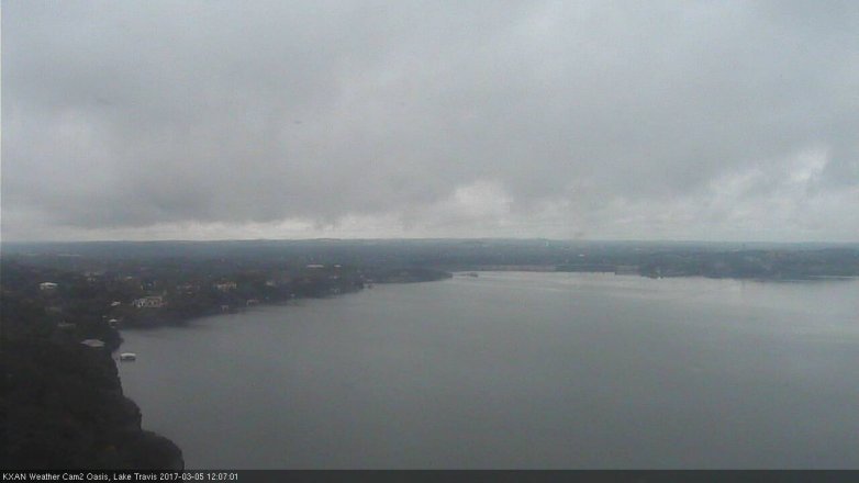 Lake Travis webcam, March 5, 2017 11:35 AM CT