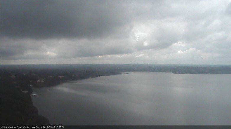 Lake Travis webcam, March 5, 2017 12:55 PM CT