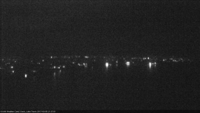 Lake Travis webcam, March 5, 2017 8:40 PM CT