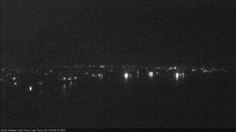 Lake Travis webcam, March 5, 2017 8:55 PM CT