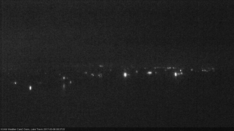 Lake Travis webcam, March 5, 2017 12:00 AM CT