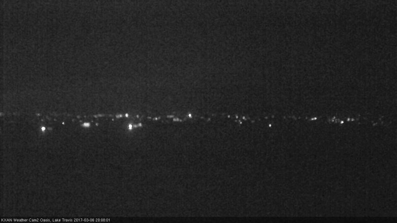 Lake Travis webcam, March 6, 2017 7:15 PM CT