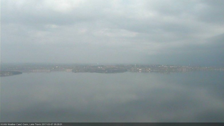 Lake Travis webcam, March 7, 2017 9:05 AM CT