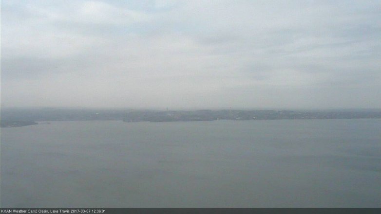 Lake Travis webcam, March 7, 2017 11:55 AM CT