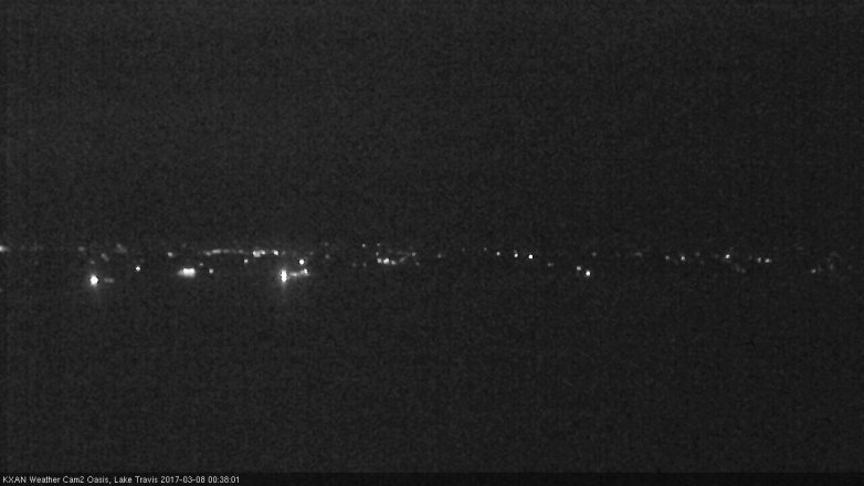 Lake Travis webcam, March 7, 2017 12:00 AM CT