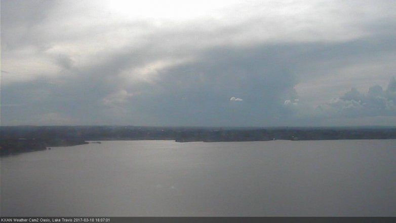 Lake Travis webcam, March 10, 2017 3:25 PM CT