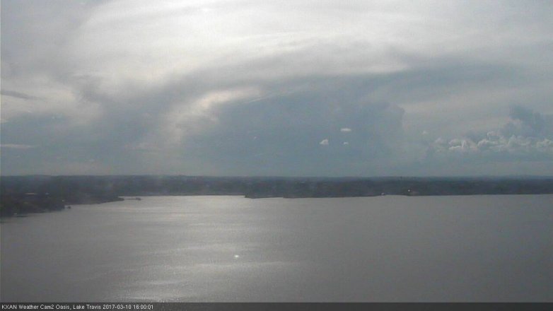 Lake Travis webcam, March 10, 2017 3:30 PM CT