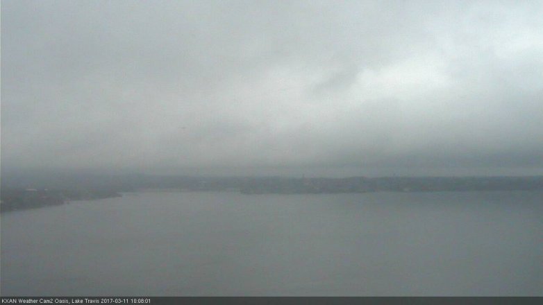 Lake Travis webcam, March 11, 2017 9:40 AM CT