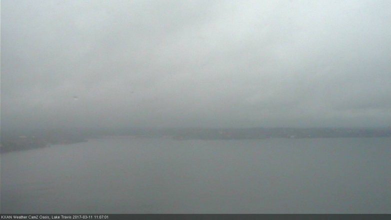Lake Travis webcam, March 11, 2017 10:20 AM CT