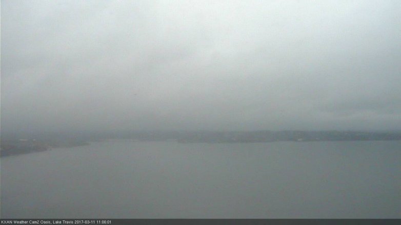 Lake Travis webcam, March 11, 2017 10:30 AM CT