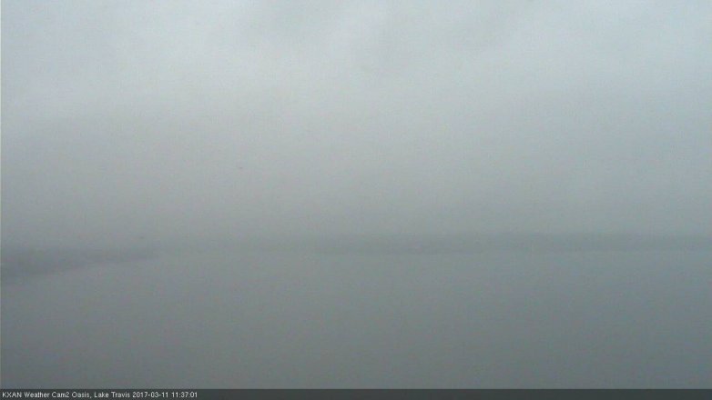 Lake Travis webcam, March 11, 2017 11:00 AM CT